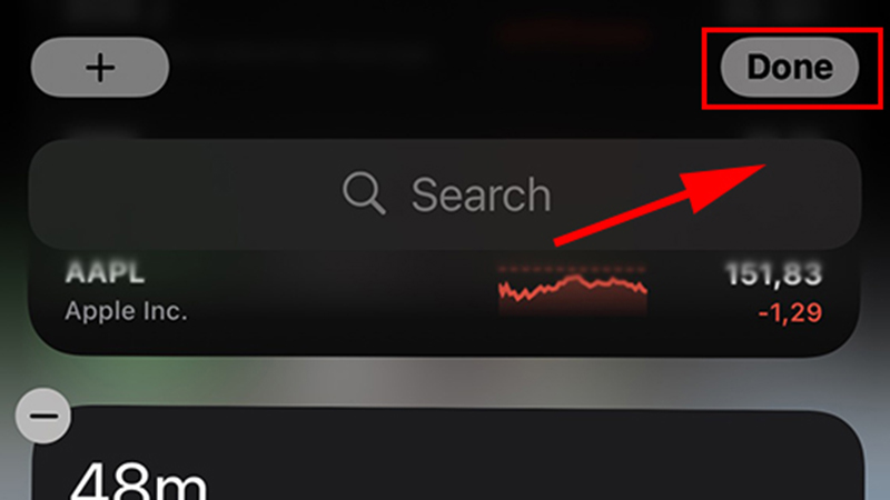 Chọn Done để kết thúc thao tác